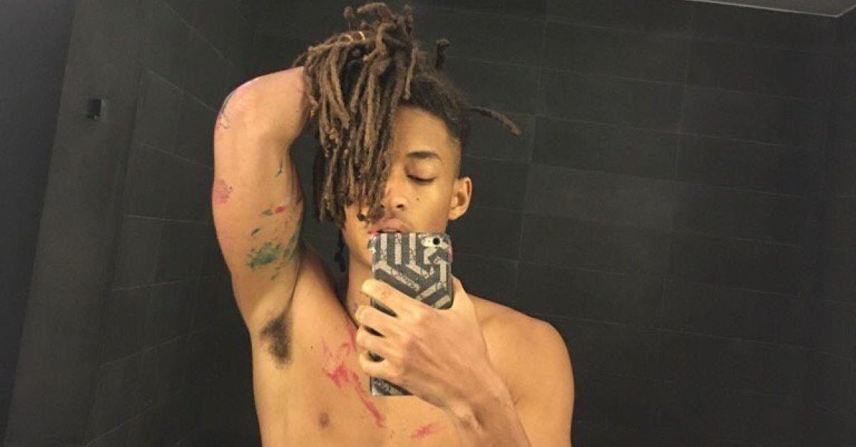 “Thanks for the dirty mirror selfie Jaden Smith. 