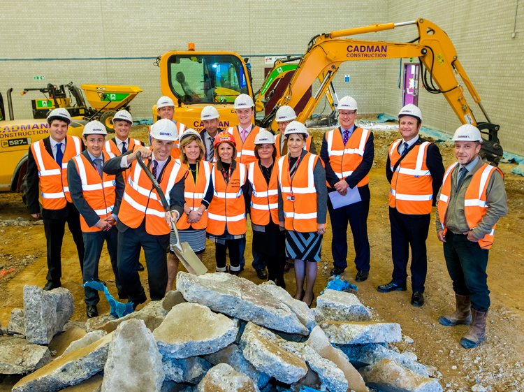 ColchesterInst's tweet photo. We have officially broken ground on our new £5.6m #STEM Innovation Centre in #Braintree. Read the full story - https://t.co/xJ46o0bITQ https://t.co/rwoAq1VWuy