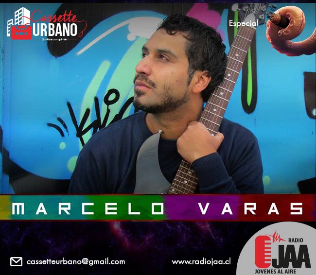Hoy Marcelo Varas en programa CASSETE URBANO radiojaa.cl hablando del nuevo disco La Fiesta del Ruido