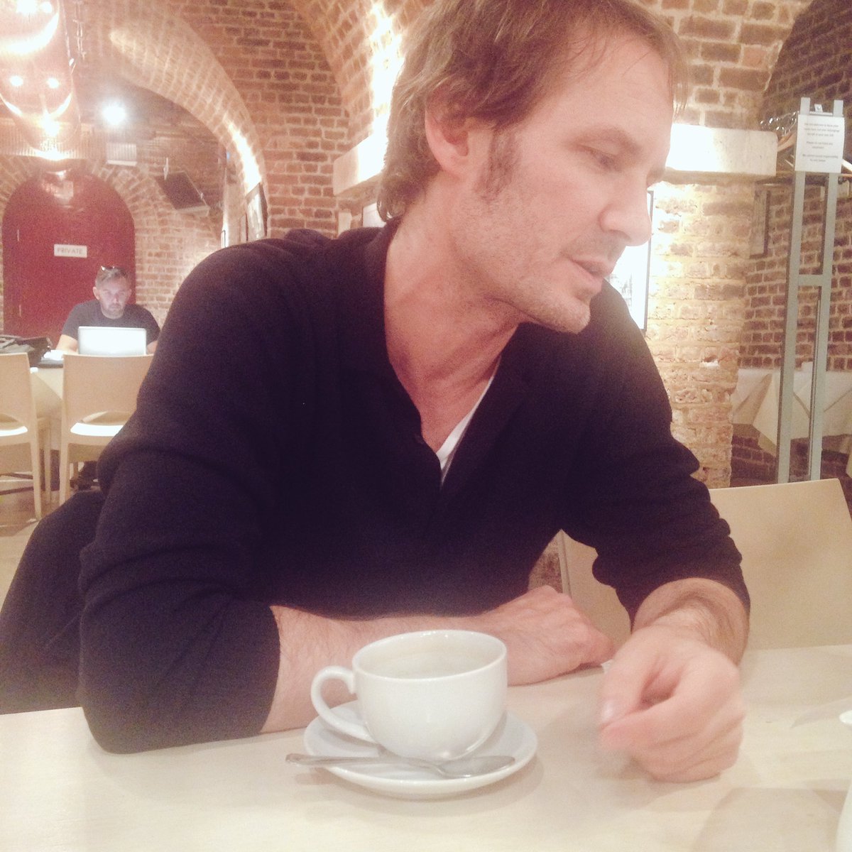 WildKatPR's tweet photo. #London promo day step1 with @SvenHelbig! Very interesting #interview with @RobertHugill! Stay tuned! @Neue_Meister https://t.co/9DsEvZZ0j3