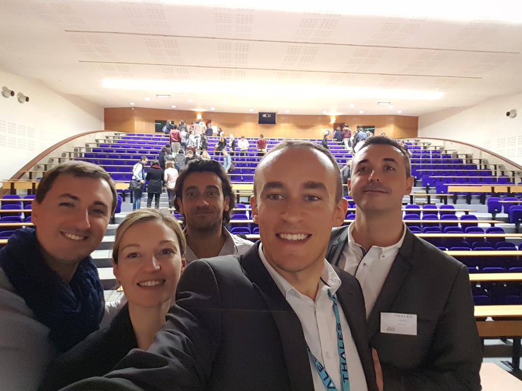 mickaelraoult's tweet image. Fin de conférence @thalesjobs au @ForumIngenib @ENSEIRBMATMECA ! Merci à tous et rdv au challenge #ThalesArduino !