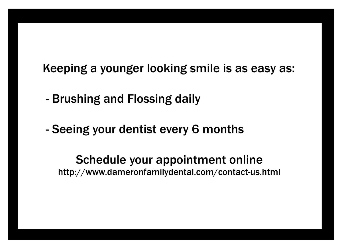 Keep your smile looking younger longer...  #RVA #smile #TipOfTheDay