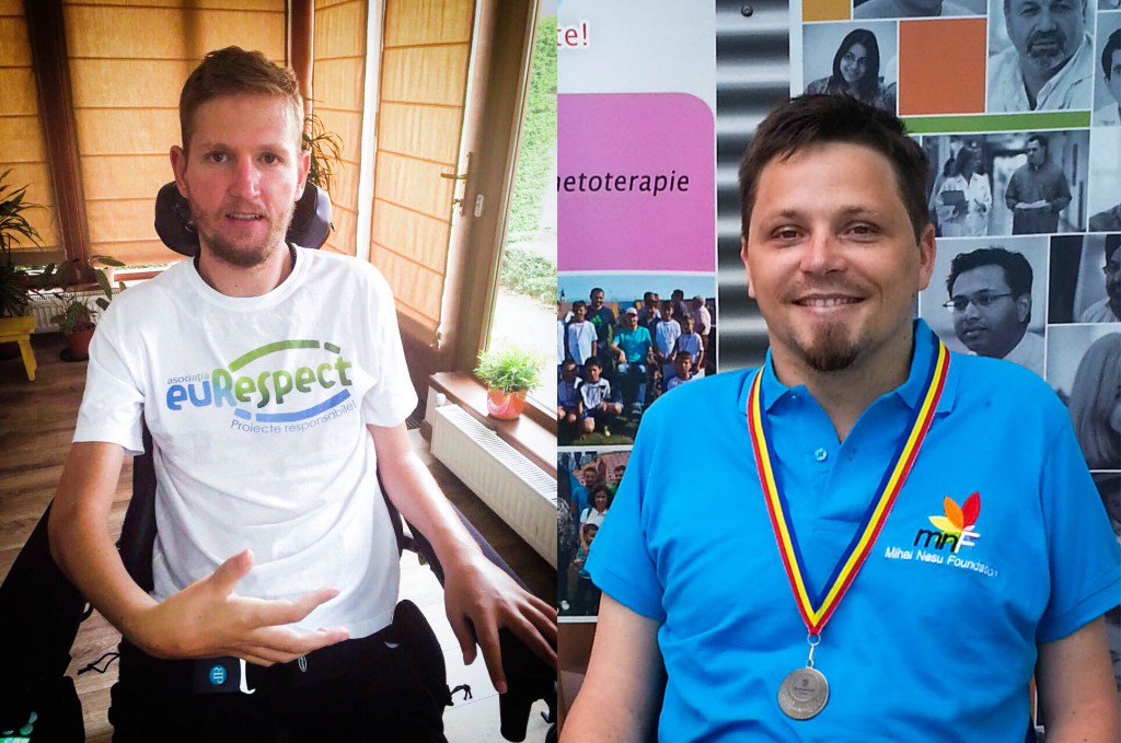 euRespect's tweet photo. Mihai Neșu Foundation &amp; euRespect | Împreună sîntem mai puternici! Ca-n fodbal, am făcut schimb de tricouri cu Mihai :) euRespect.ro https://t.co/JDT1fFMjSJ