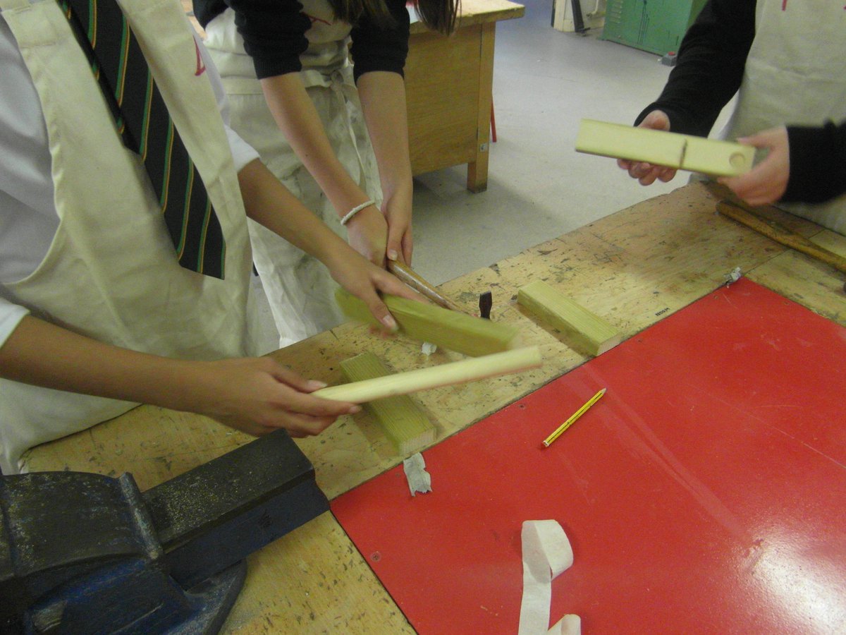 Look what was happening in Mr Patel's DT club this week after school on Thursday