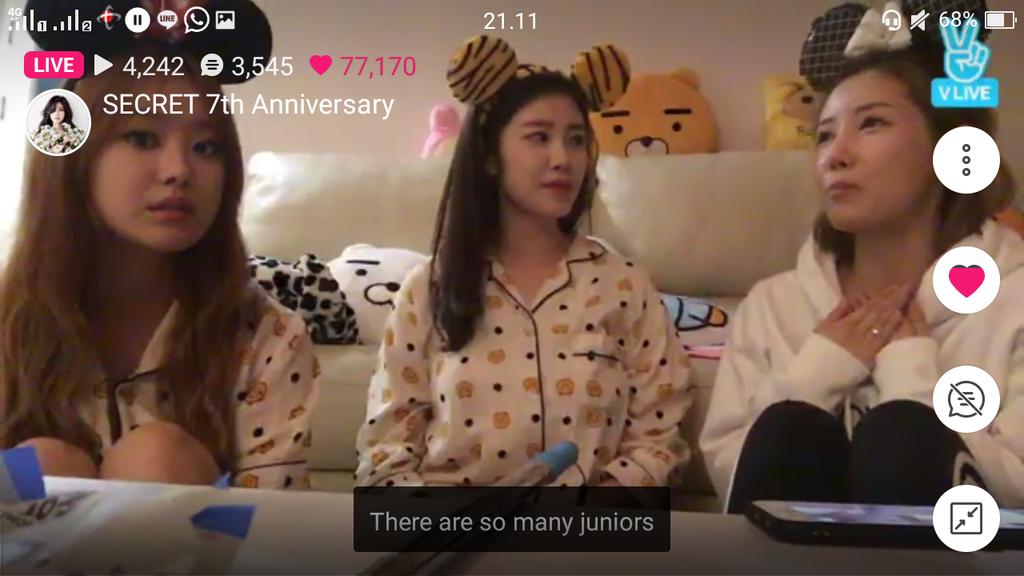 secreteentop's tweet photo. @Secretimehs @supahana @SECRETsongjieun #7YearsWithSecret #Secret7thAnniversary https://t.co/HXYc7NhVsg