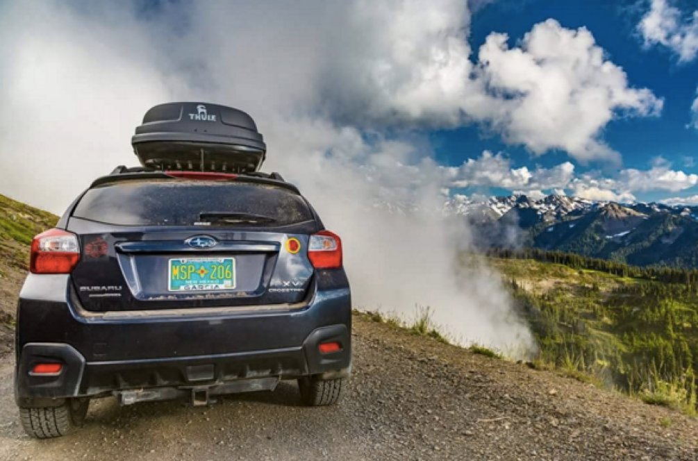 subaruuk's tweet photo. Great action shot of the #XV in Olympic National Park! Where has your Subaru taken you? #SubaruCan https://t.co/PsfSTxwTtn https://t.co/irLrsan8ES