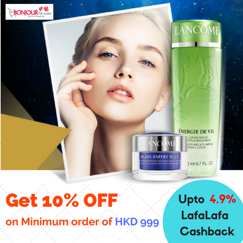 LafaLafaHK's tweet photo. Get 10% OFF on Minimum order of HKD 999 + Extra upto 4.9% Cashback from #LafaLafa  https://t.co/PWsQWpkv26 #Bonjour https://t.co/XSyR39nZAW