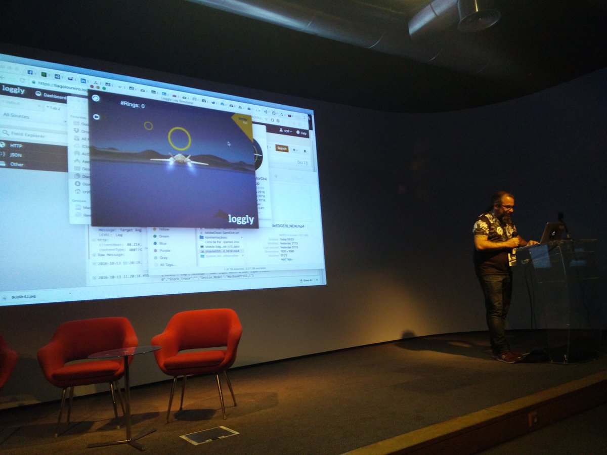 p3dromig's tweet photo. @tiagomploureiro has mind powers! Live at #MobileEdge2016 https://t.co/AI0sZFCPqM