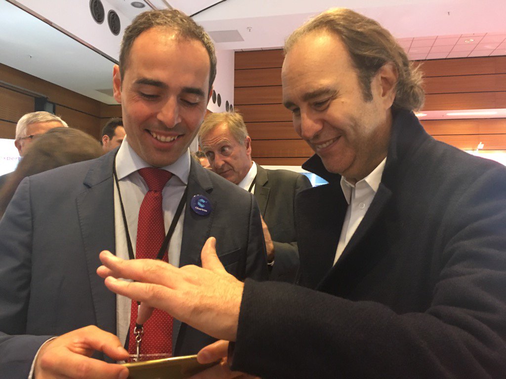 Avec <a href="/Xavier75/">Xavier Niel</a> au salon #Cosmetic360 <a href="/MA_Jamet/">Marc-Antoine JAMET</a> <a href="/BeautyFrenchTec/">Beauty Tech</a> @CChartresBusi