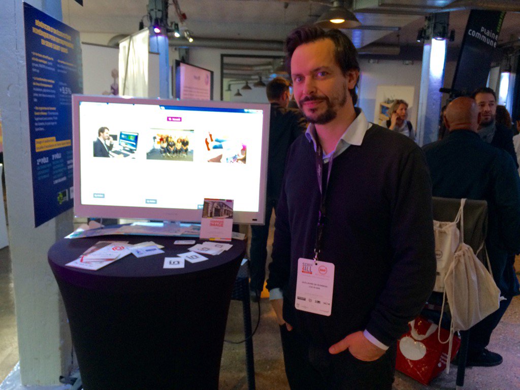 seinesaintdenis's tweet photo. G. de Scorbiac CEO de Cominweb résidant à #CommuneImage #saintouen présente https://t.co/o2CwG32lgL ! #SSd93 https://t.co/EKwO3qKVuM