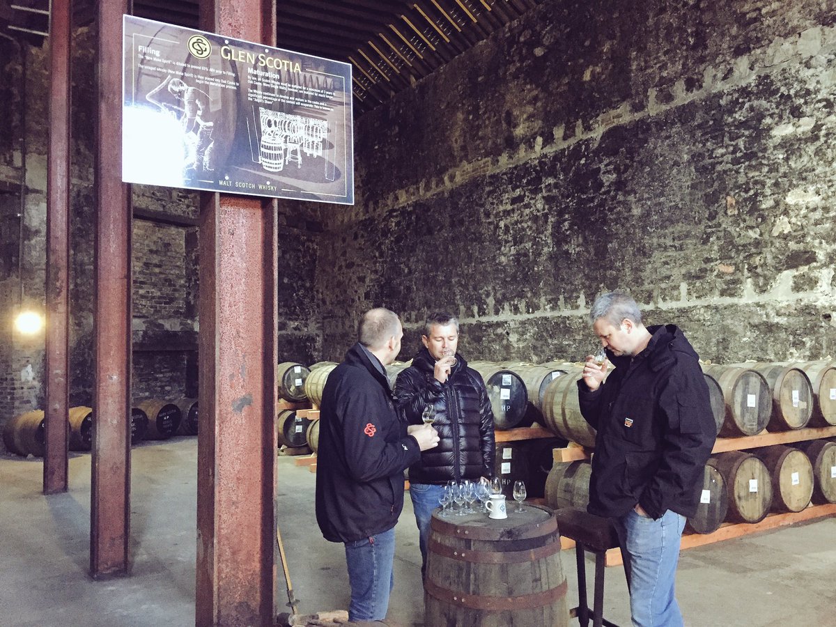 Maltdoc's tweet image. One day was not enough for @fr1day and @GlenScotiaMalts! #privatebarrelco #liquorshoptrip2016 #bringallthewhisky