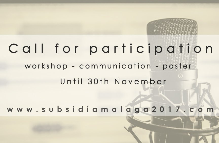 Subsidia_2017's tweet photo. [International Conference] Subsidia: Tools and Resources for Speech Sciences. #CallForSubmissions #SpeechSciences #Conference #June2017 https://t.co/9T2kF5I1B4