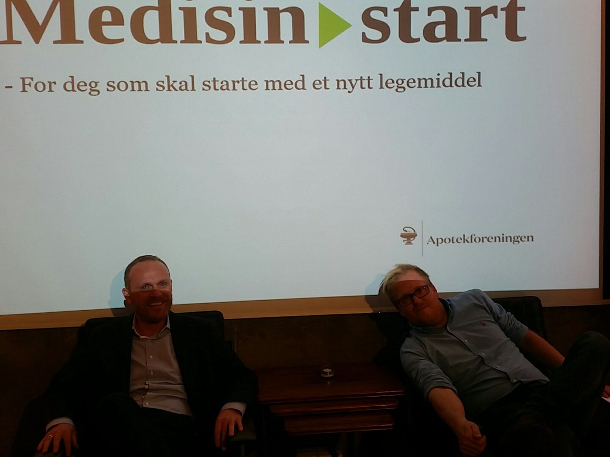 Apotekforening's tweet photo. Gir #Medisinstart bedre etterlevelse for #pasienten? Snart klart for seminar om resultatene https://t.co/dYo4KYAc85