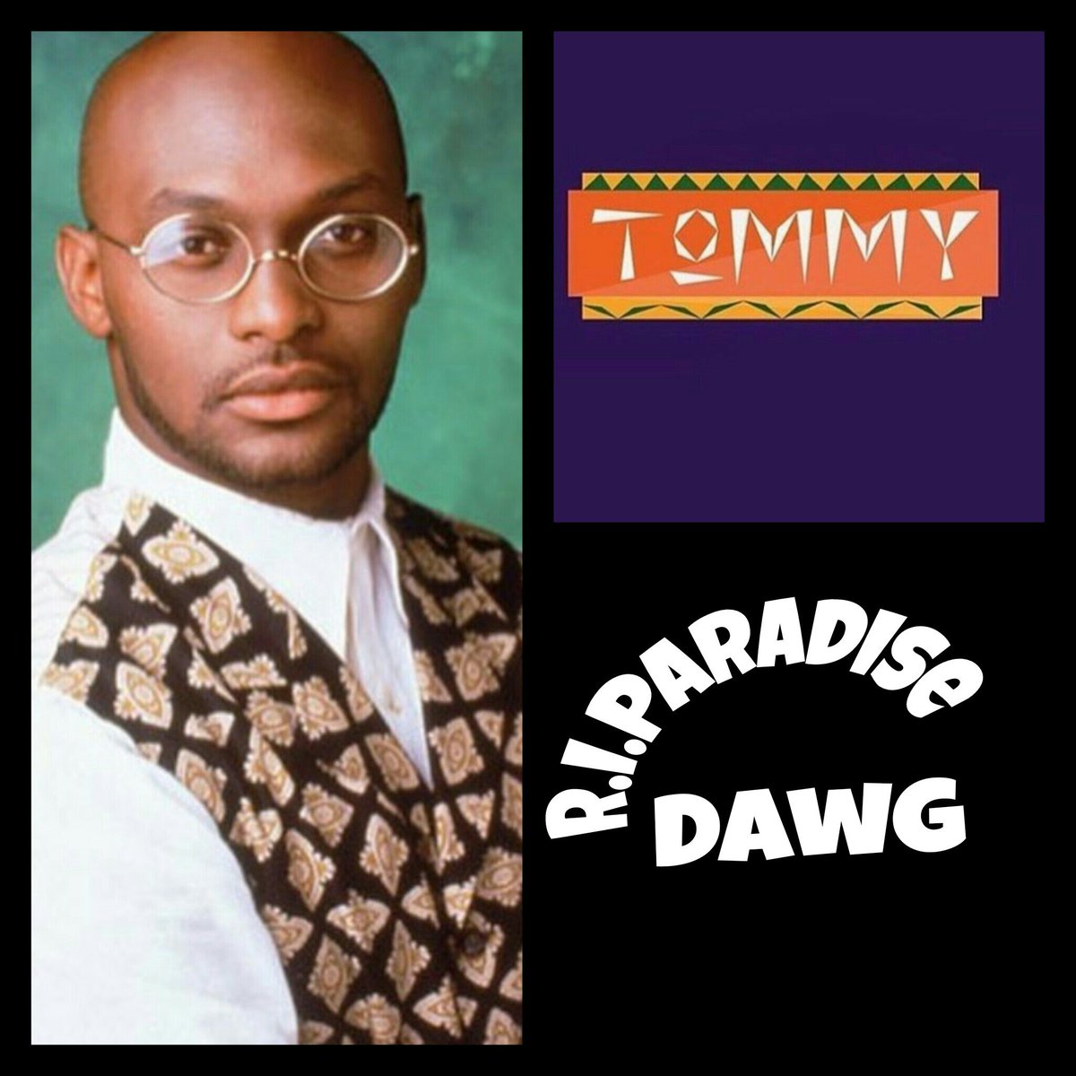 Praying you find that job in Heaven "Dawg".  REST EASY <a href="/TommyFord/">TommyFord</a> #ThatTommyJob #MartinLawrence #MartinShow #Gina #Pam #Cole