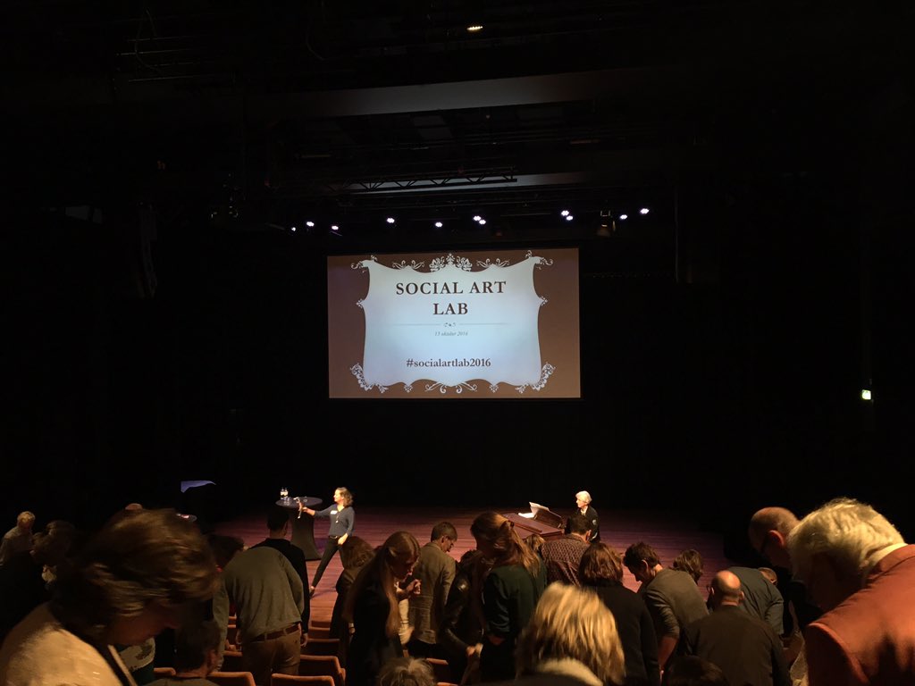 Heel benieuwd hiernaar: #socialartlab2016 transformatieagenda kunst, zorg en welzijn.