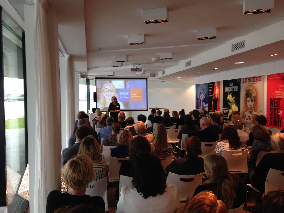 We zijn begonnen #smartlearning    #event #letmeteletrainyou #eye