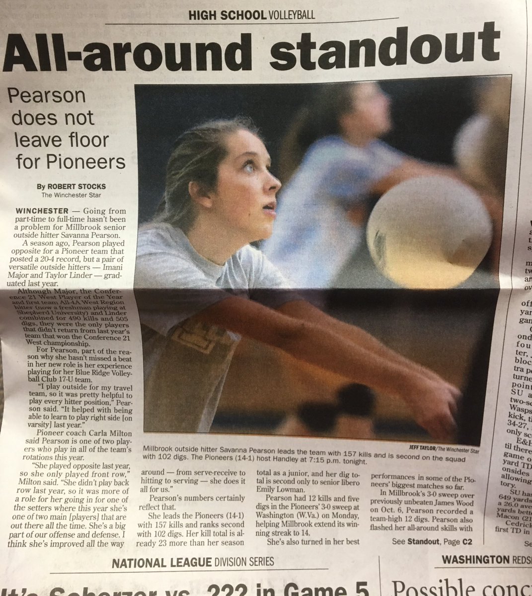 Just goes to show, you don't need to go over the mountain to become a better volleyball player.