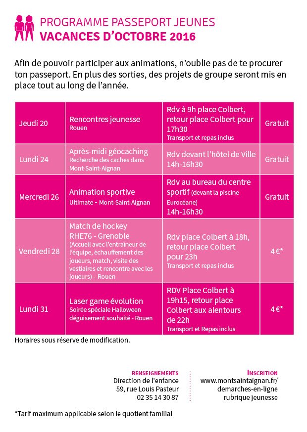 MSAJeunes's tweet photo. Demandez le programme!!! https://t.co/0i6q6dezRl