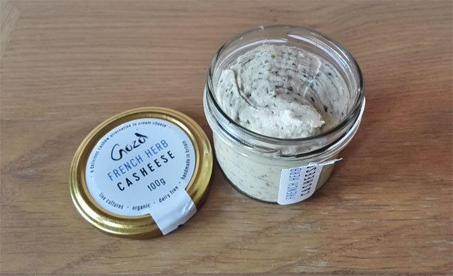 BeHealthyFeelGd's tweet photo. Looking for delicious #dairyfree alternative to cream cheese? You really need to try Gozo Casheese https://t.co/zwq0GS7h2C #vegan @GozoDeli https://t.co/q7LMQjU1oP