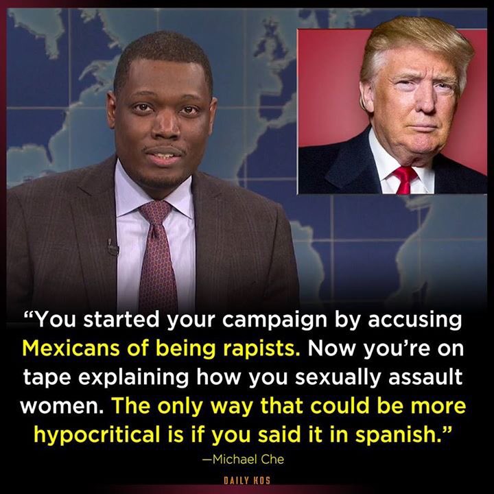 _As_You_Were_'s tweet photo. You said it @realDonaldTrump - delusional comes to mind, hypocritical misogynist is who ya are. You think you're above the law. #realrapist https://t.co/KlWhvvK9wD