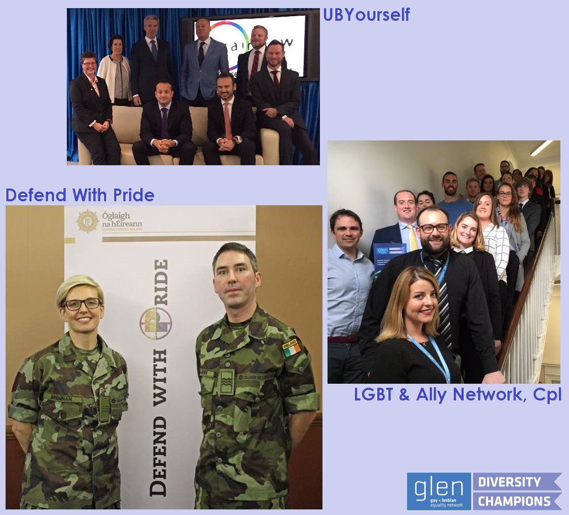 Three LGBT & Ally Employee Networks have been launched in the last 7 days- incredible! Congrats to @CplJobs, #UBYourself & #DefendWithPride