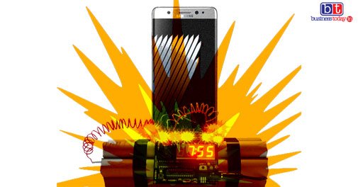 business_today's tweet photo. #Note7Fiasco: Why do smartphones explode? #ExplodingPhones
https://t.co/5lKaqqkMSc https://t.co/kOYCKkNSzl