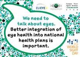 EFABeu's tweet photo. .@MarianHarkin, help us raise awareness about sight loss on #WorldSightDay by tweeting a selfie #EyeHealthEU! https://t.co/JdZqa2yiq7 https://t.co/J0S0G9qMtB