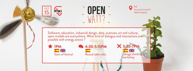 dtdchange's tweet image. Join @OpenModEnergy on October 15 at @eie_spain &amp;amp; prototype the #open #energy solutions for tomorrow! facebook.com/events/1225989…