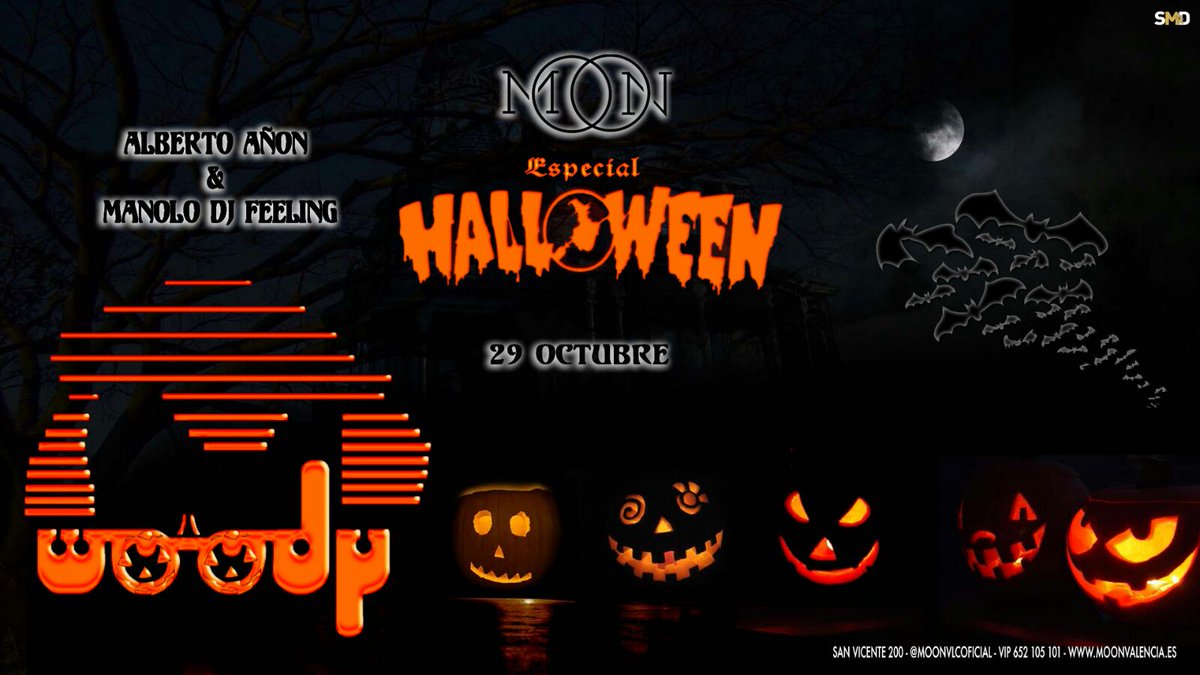 yoibaawoody's tweet photo. Halloween Party Woody 29/10/16 en Moon Valencia.  Lista VIP WhatsApp al 603792353. Máx 5 acompañantes por nombre https://t.co/3f7iVS3TzZ