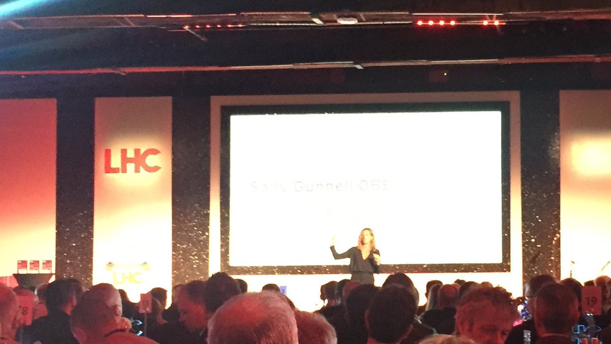 ukbe_ltd's tweet photo. Got to love a bit of @SallyGunnell still my favourite former speaker from our @WICawards today at #LHC50 https://t.co/FsbNIyyT3t