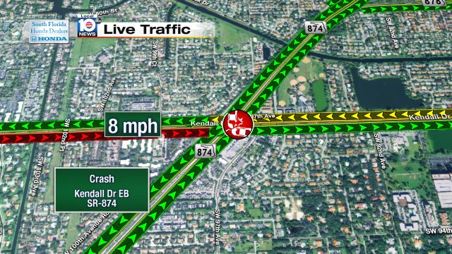 Crash on Kendall Dr EB at Don Shula Expwy #traffic https://t.co/leglofWzwb