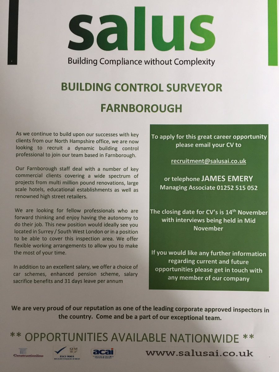 Looking for a fresh challenge with our great team at Farnborough?