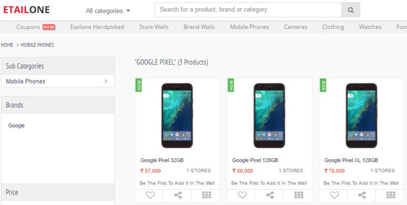 etailone's tweet photo. @google launched #madebygoogle #flagship #smartphone #Pixel &amp; #PixelXL in #India, #Discover more on #specification @ https://t.co/LAA1w8XYNC https://t.co/SStnI30r5M
