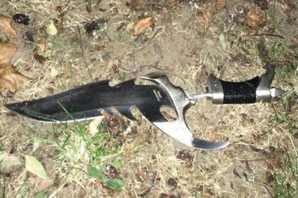 standardnews's tweet photo. Terrifying 'zombie killer' knife seized off the street in Ealing https://t.co/XxSiPNQ80Y https://t.co/qxf8xnhKyi