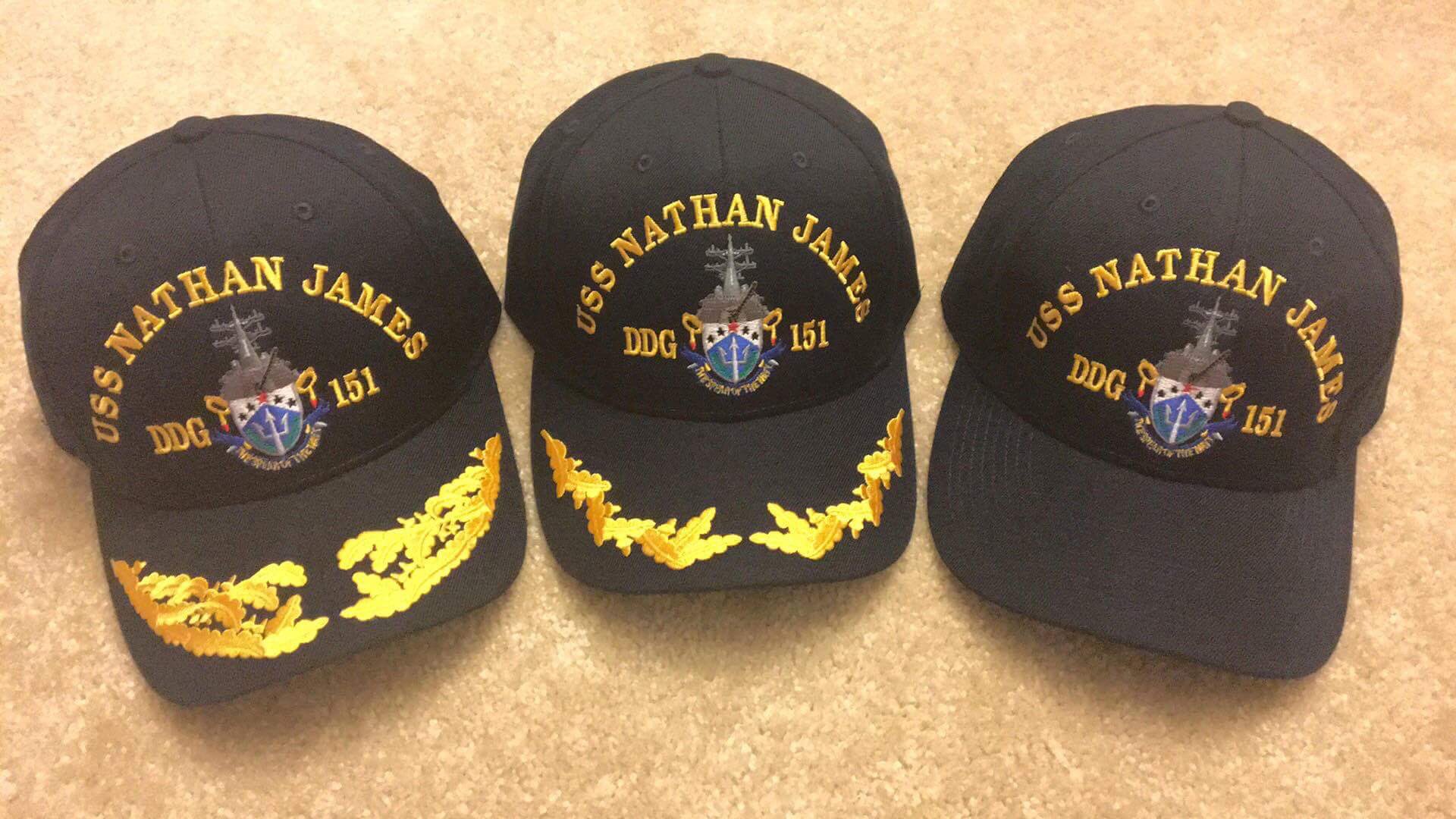 Uss nathan james sales ball cap