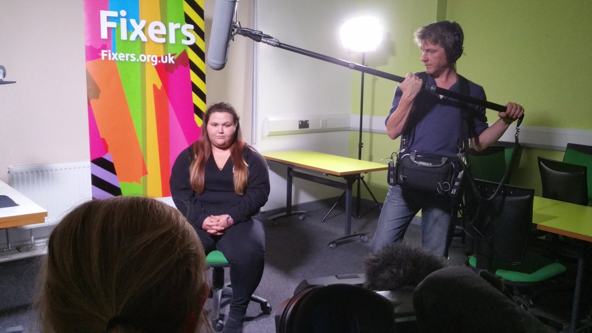 Channel405TV's tweet photo. Filming for @FixersUK earlier this week with me mate &amp; coleague @richardgott in Aberystwyth https://t.co/8wqpYoUkQ4