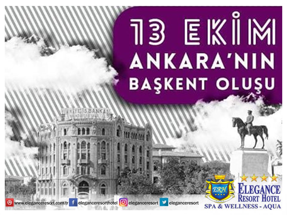 Ankaranın başkent oluşu kutlu olsun..