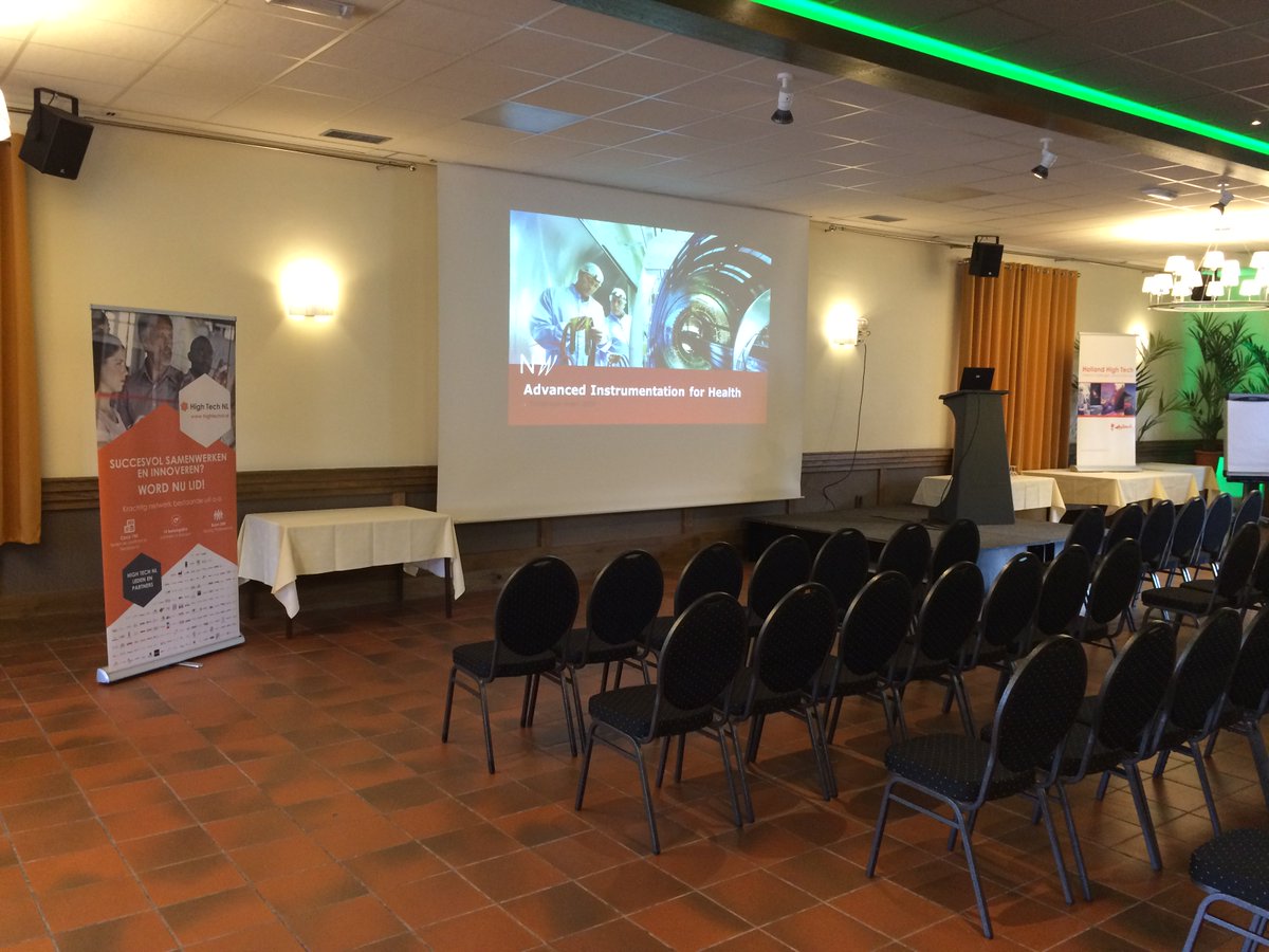 Ready for the meeting Advanced Instrumentation 4 Health hollandhightech.nl/nationaal/actu… <a href="/HollandHighTech/">Holland High Tech</a> <a href="/lambertspeelman/">Lambert</a>