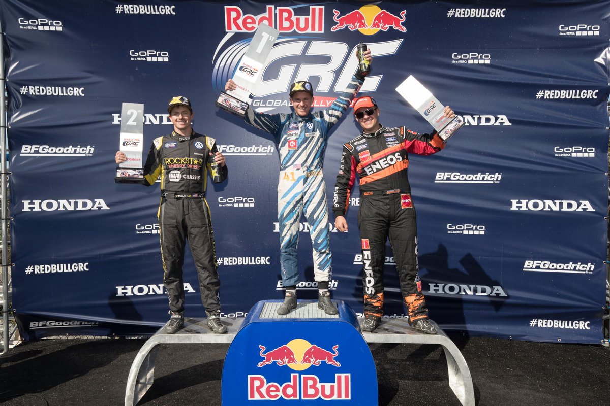 ENEOSUSA's tweet photo. Post Race Report | @stevearpin @CGRrallycross | #ENEOSRacing https://t.co/uPS3D6mOIJ https://t.co/rm3TE8aacA
