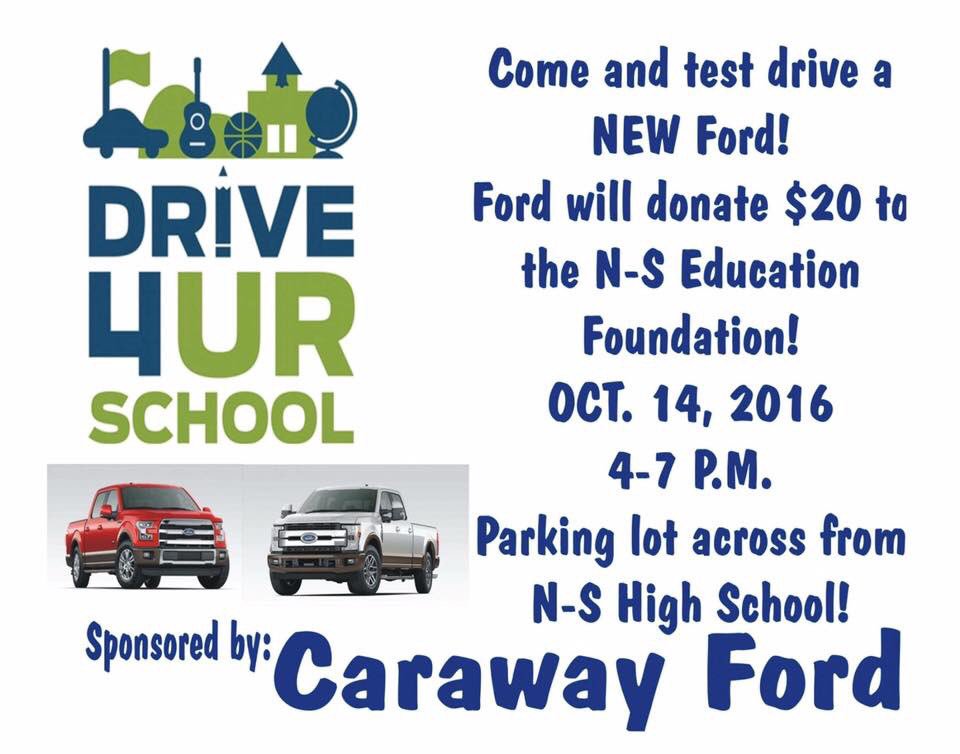 MrsPattesonNSE's tweet image. Come out Friday before the Homecoming Game and support the NSEF! #october16nse #doitforthestudents #drive4urschool