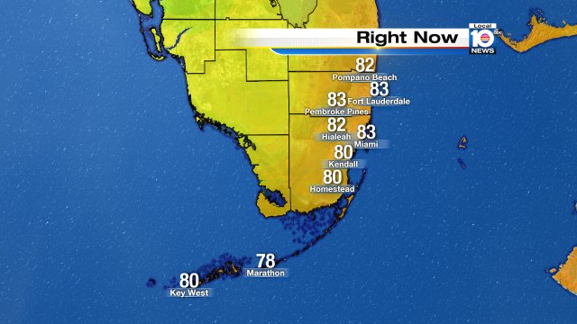 GOOD THURSDAY MORNING - Temps are heating up to the low 80s right now in #SoFlo. Happy Thursday! #Flwx https://t.co/5PV8eyahxl