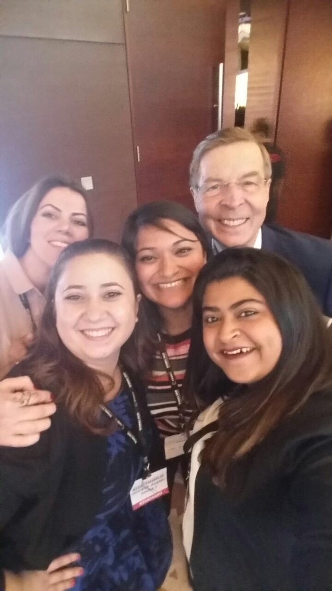 RejCJ's tweet photo. Thank you to @BarryLeggetter @AmecOrg for his continuous support. We loved having you here! #PRMS2016 https://t.co/NtiSyNYbEo