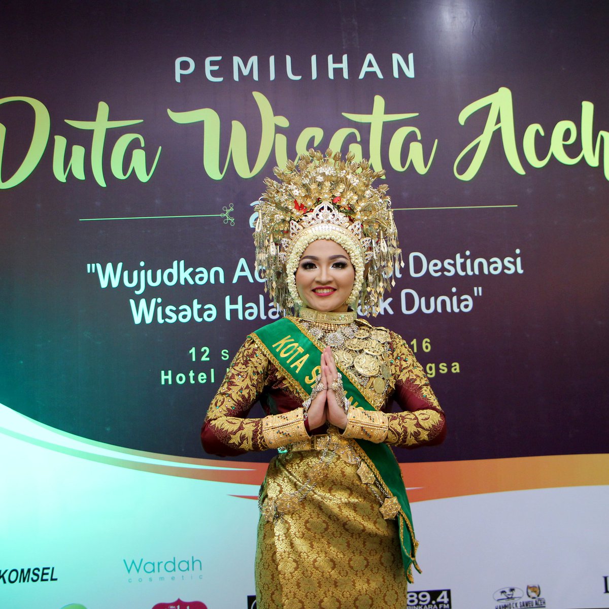 Duta Wisata Kota Sabang, Agam Anizul Farmi &amp; Inong Nadia Putri Aulia #PDWA2016 #thelightofaceh #halaltourism