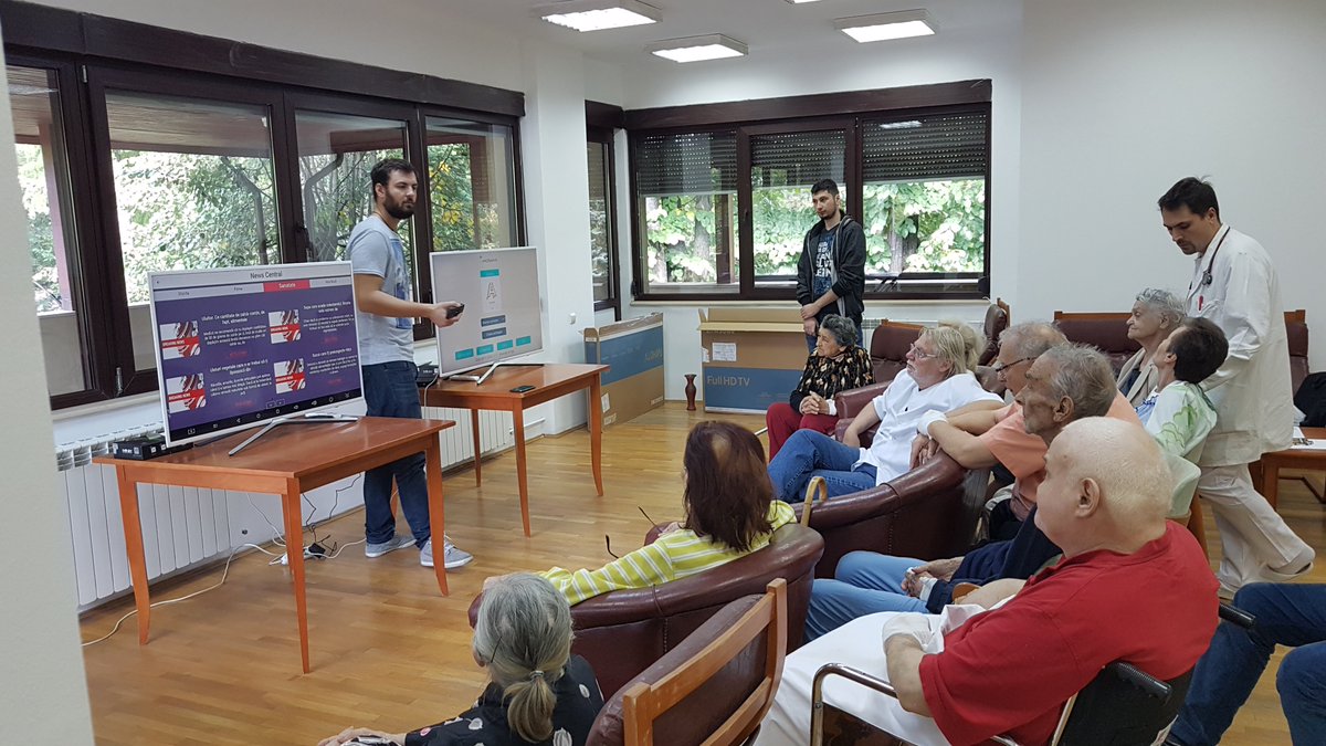 seniortvaal's tweet photo. Pilot testing: First cycle in Romania hosted by Ana Aslan Foundation #firstimpressions https://t.co/MfGoio21Wj