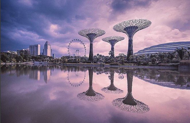 There are many things that make our city beautiful. Today it's this one-of-a-kind view captured by @pettypoh13