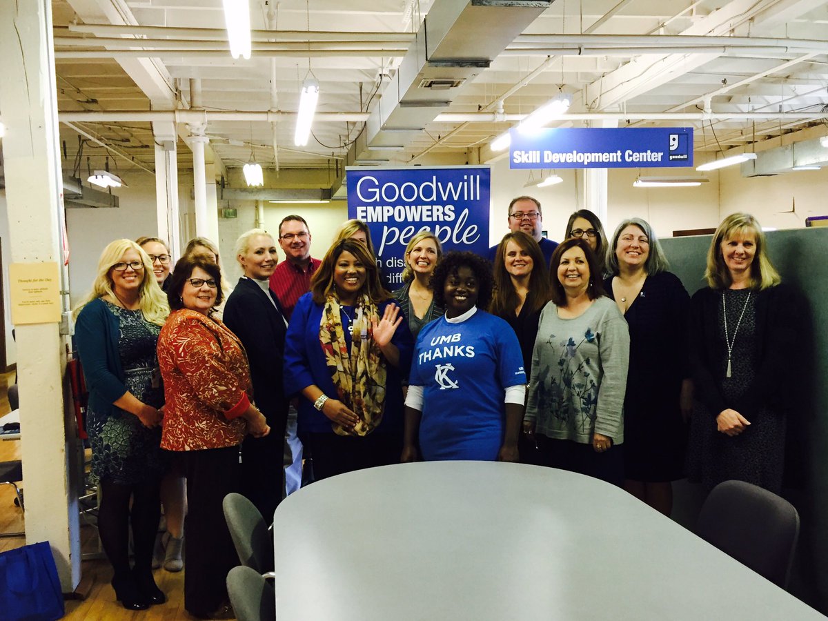 kbatch3's tweet image. Today and everyday we celebrate the amazing spirit and great works of our community partners at MOKAN Goodwill.  #UMBthanksKC