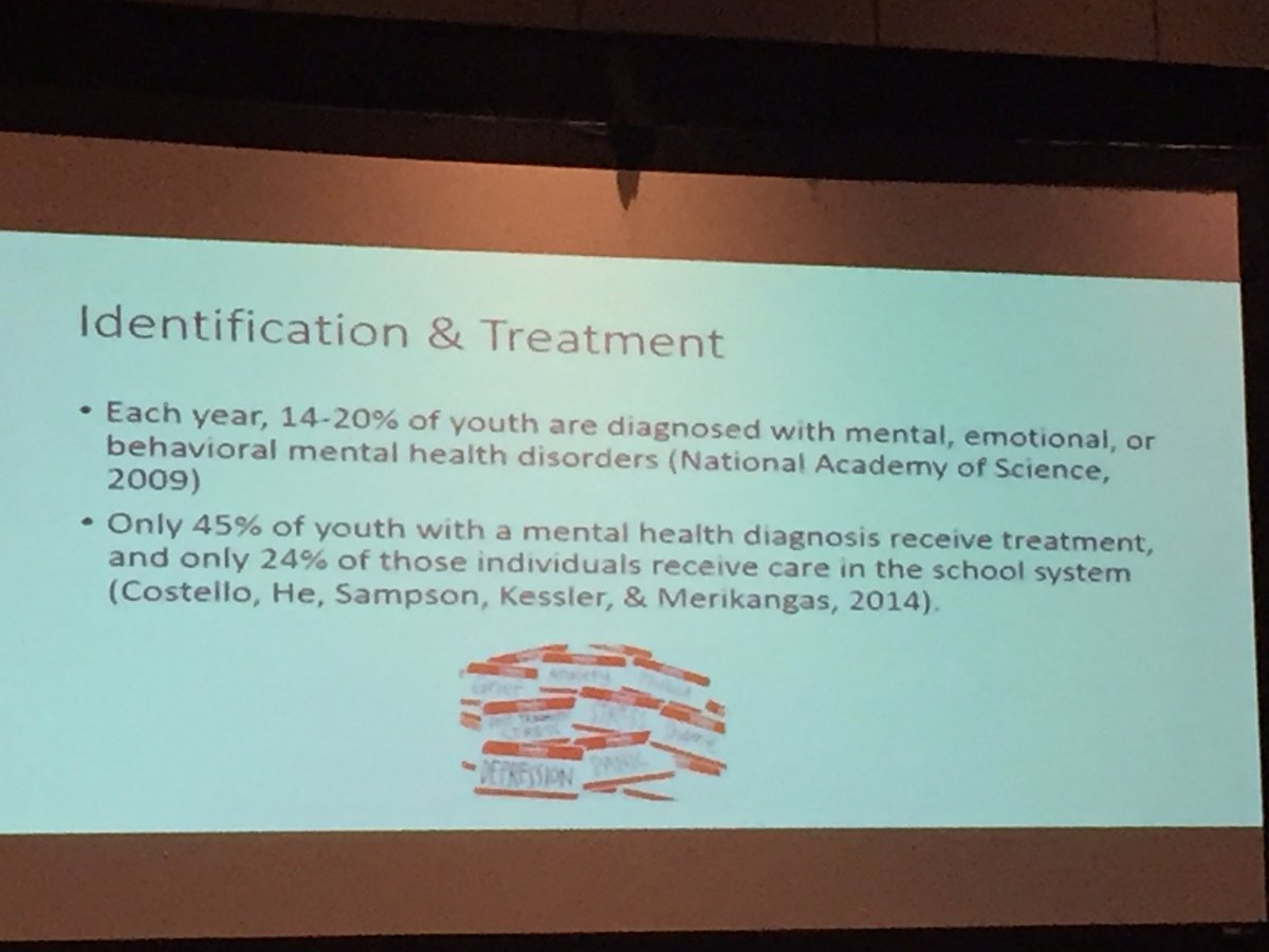 vscaregion5's tweet photo. What can we, as #schoolcounselors, do to meet our students' mental health needs. #vsca16 #scchat @VSCA https://t.co/Q4CCjVmHwa