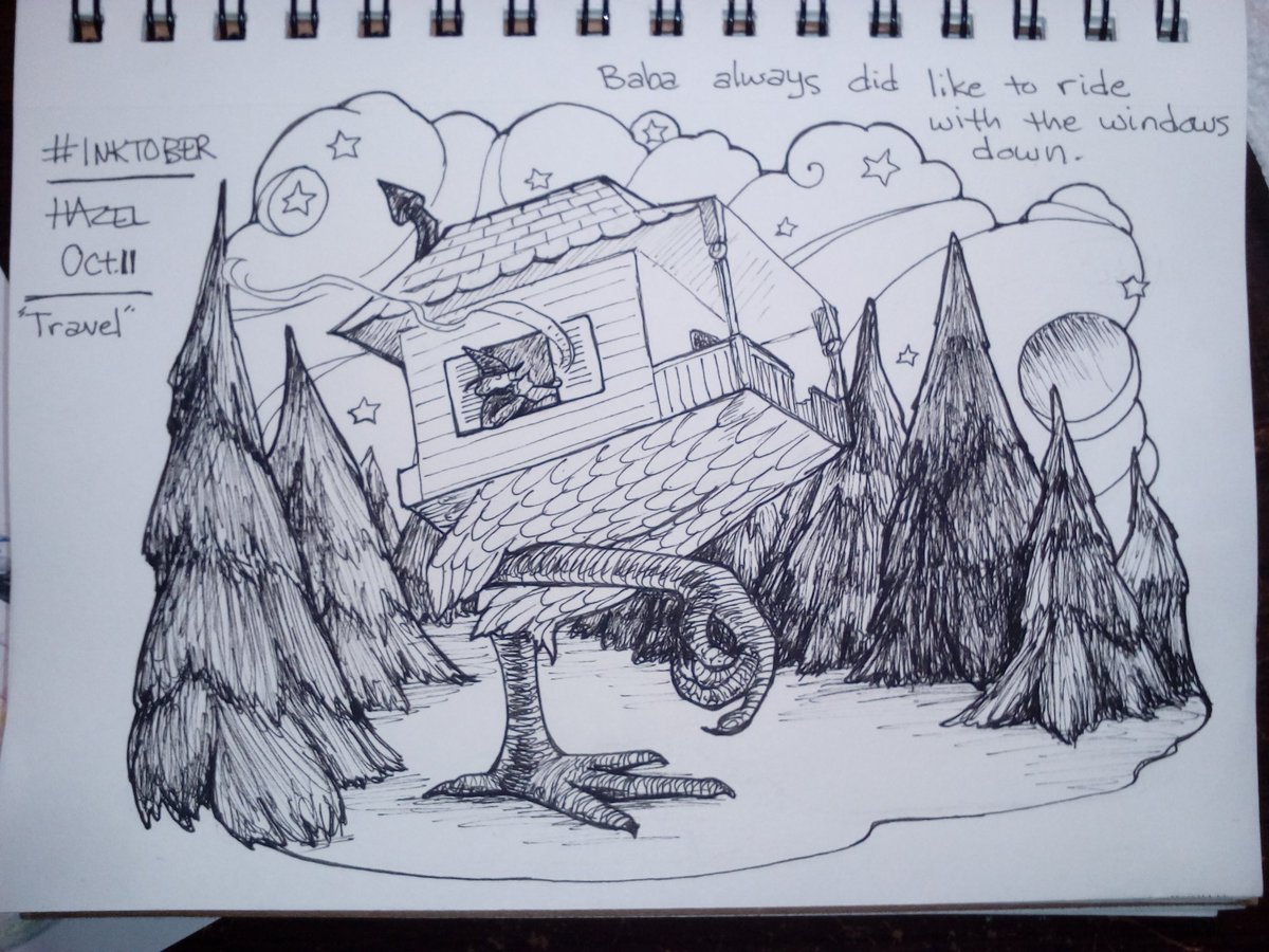 dreaming_hazel's tweet photo. Day 11 -Travel #inktober2016 #RoadTripink #inktober #inkingthedream #dreaminghazel https://t.co/MYRnaq4PtF