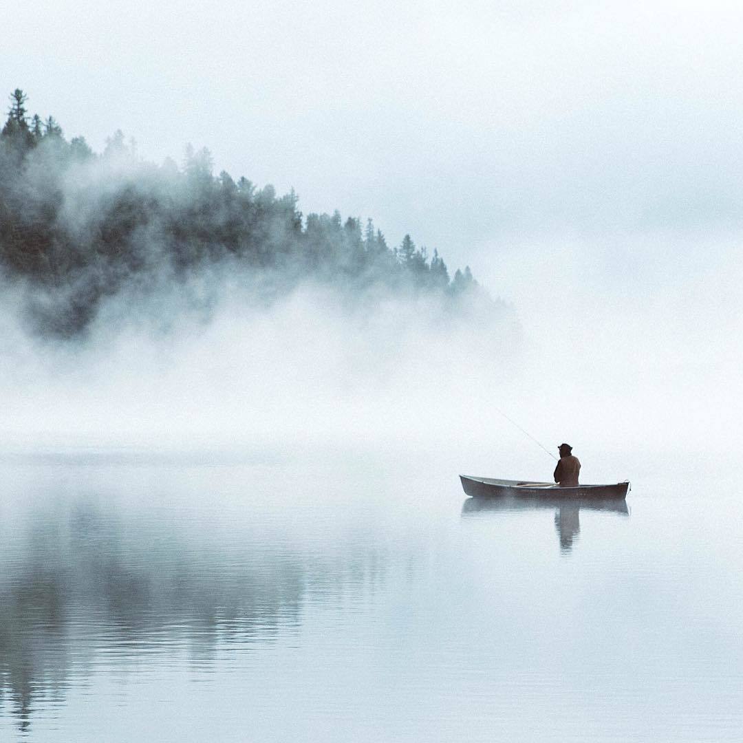 Sometimes all you really need is a bit of solitude | Photo by Benjamin Prescott (@itsbigben on IG) atBowman Lake, Glacier National Park