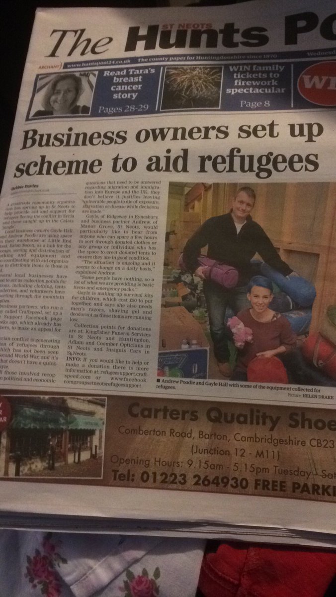 habbydays's tweet photo. @StNeotsHour With @JellyNeots #stneotshour https://t.co/pXsSWWXm1l